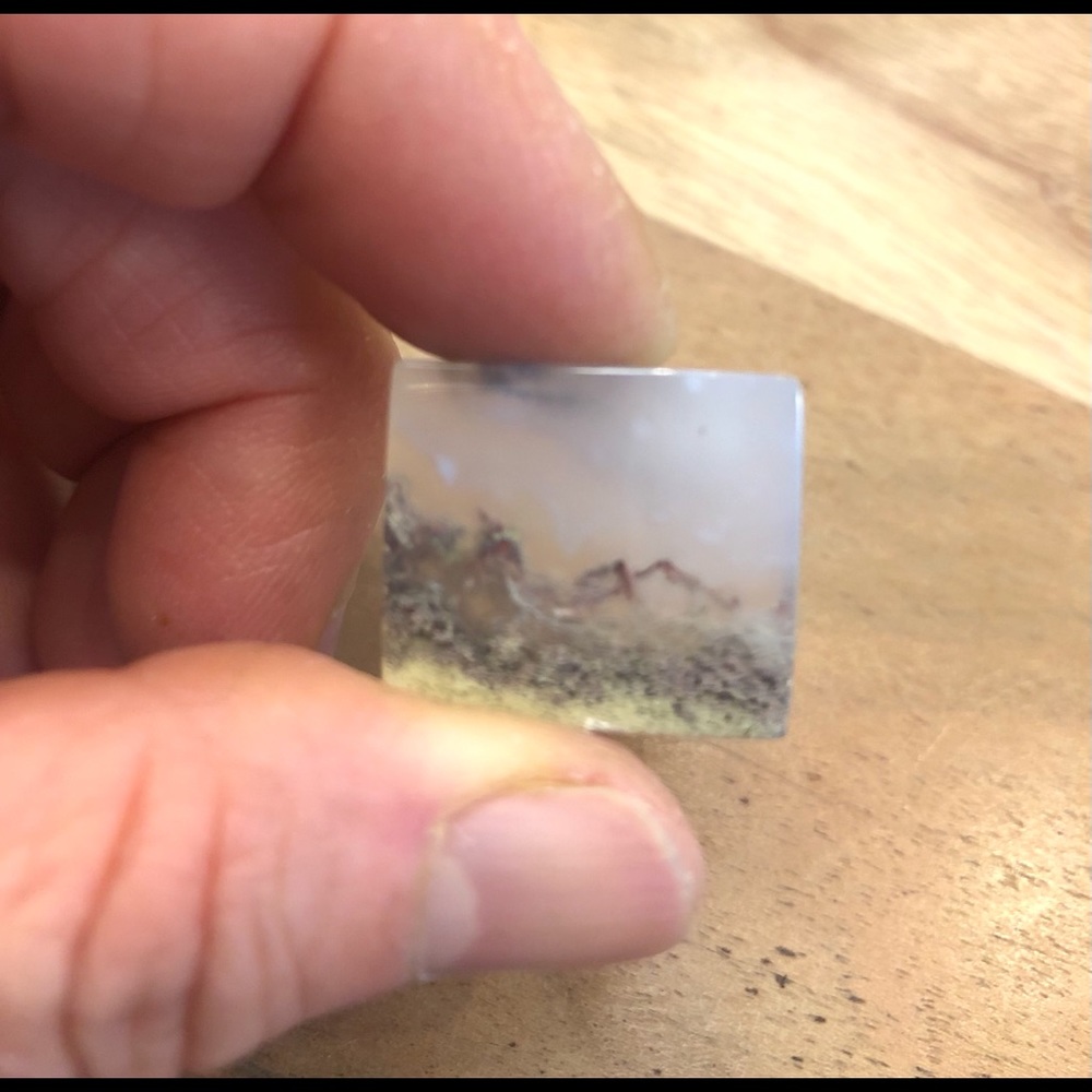 Natural moss agate - Picture 11 of 14